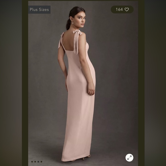 NWT BHLDN Antonia Georgette Dress - Picture 3 of 3